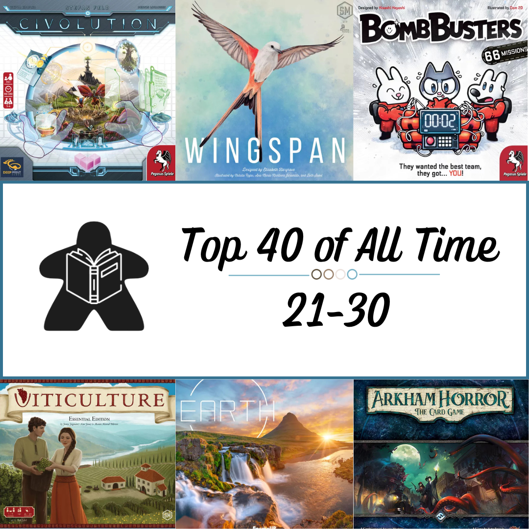 My Favorite Games of All Time (21-30) as of 2025